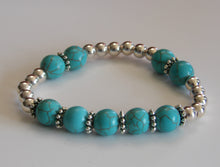 Load image into Gallery viewer, Jewelry - Turquoise Color Bead bracelet