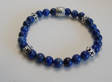 Load image into Gallery viewer, Jewelry - Lapus Lazuli Bead Bracelet