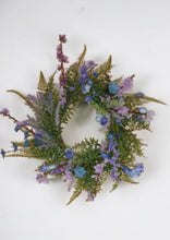 Load image into Gallery viewer, Wreath- Purple Flowers