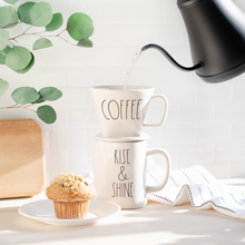 Load image into Gallery viewer, Pottery -Rise and Shine Coffee Drip and Mug