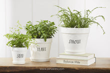 Load image into Gallery viewer, Pottery - Planter w Sprout wording