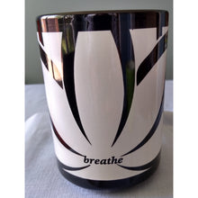 Load image into Gallery viewer, MUGS -Breathe black coffee mug