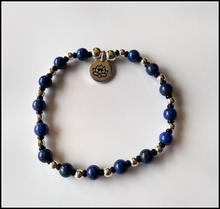 Load image into Gallery viewer, Jewelry - Lapus Lazuli bead bracelet
