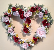 Load image into Gallery viewer, Wreaths - Heart Shape Floral Wreath