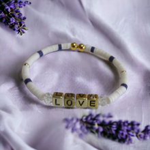 Load image into Gallery viewer, Balance Bracelets- LOVE bead bracelet