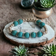 Load image into Gallery viewer, Jewelry - Turquoise Color Bead bracelet