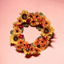 Load image into Gallery viewer, Wreaths- Fall Sunflowers and Daisies