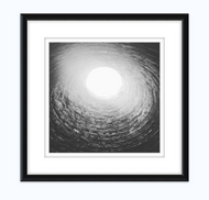ART -Framed Photo Print of Circle and Light